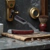 Father's Day Sale-Professional Wood Heavy Steel Barber Hair Shaving Razor