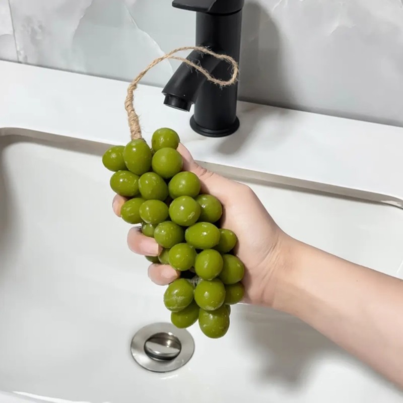 Simulation green grape handmade soap