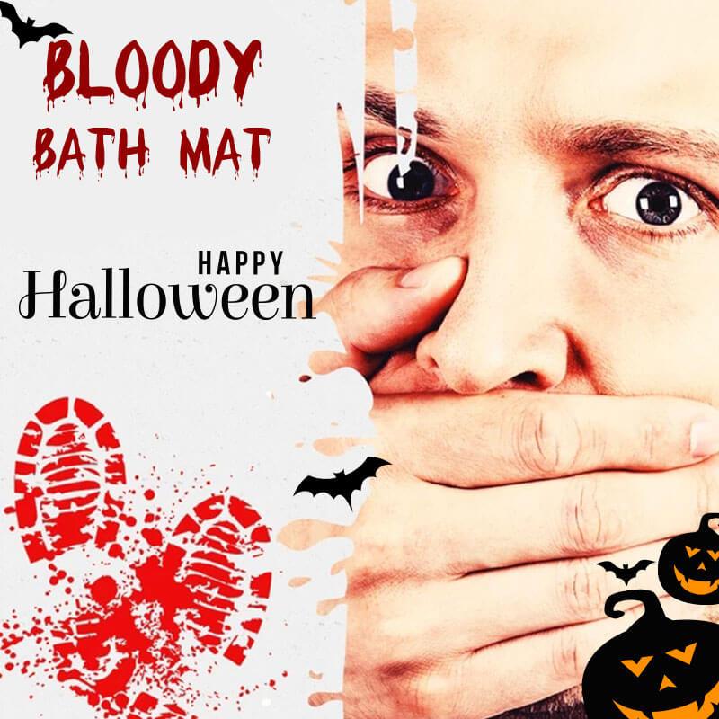 🎃Halloween Flash Sale 50% OFF👻Bloody Bath Mat