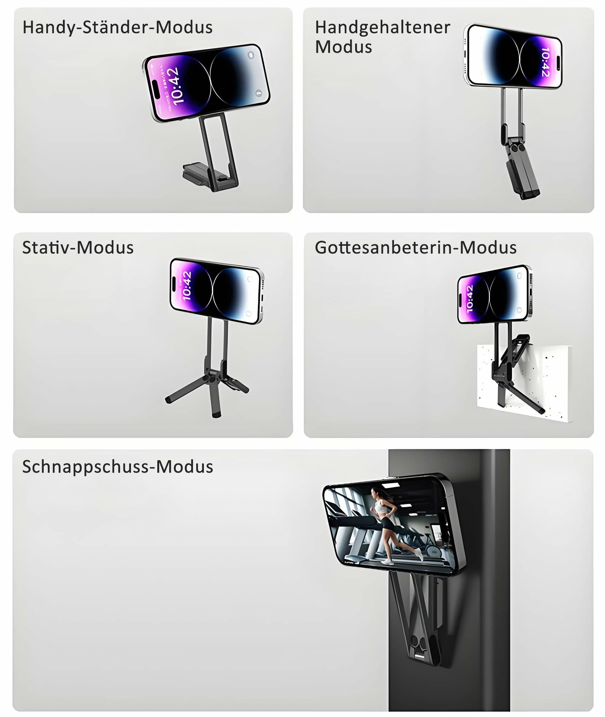 🔥Heißer Verkauf 49% Rabatt🔥Mini-Stativ mit starker Magnetbefestigung