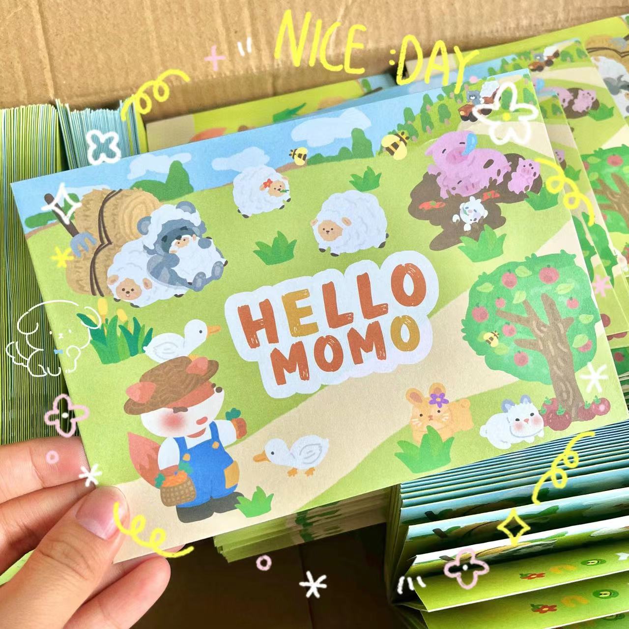 Make Your Own Farm Sticker Scene