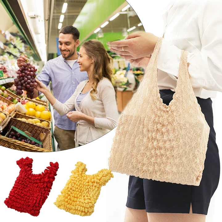 (🔥FACTORY OUTLET--60% OFF)Large Capacity Elastic Pleated Bag(Buy 3 Get Extra 20% OFF now)