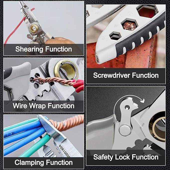 (🔥Last Day Promotion - 50% OFF) New Upgrade Multi-Purpose Wire Stripping Tool, BUY 2 FREE SHIPPING