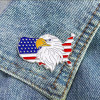 Limited Edition Patriotic Eagle Independence Day Brooch Badge