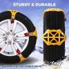 Christmas Sale- Car Tire Anti-Skid Snow Chains-A set (4 PCS)