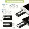 🏆Letzter Tag 49% Rabatt✨32 ~ 1TB Micro USB + 8 Pin + USB 3,0 4 in 1 Handy Computer U-Disk