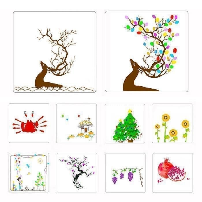 (🎄EARLY CHRISTMAS SALE - 50% OFF) 🎁Fun Finger Painting Kit🎨Enhances Children's Creation