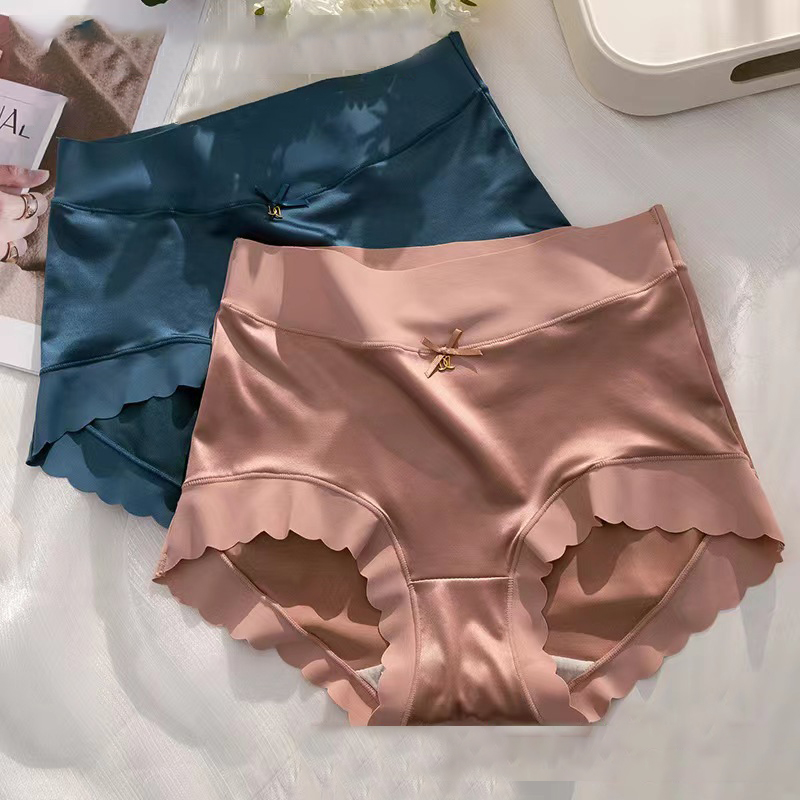 (⏰Last Day Sale 50% OFF)  Premium Satin Ice Silk High Waist Panties