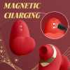Love Shape Finger Sucking Vibrator Clitoris Stimulation For Couple Foreplay
