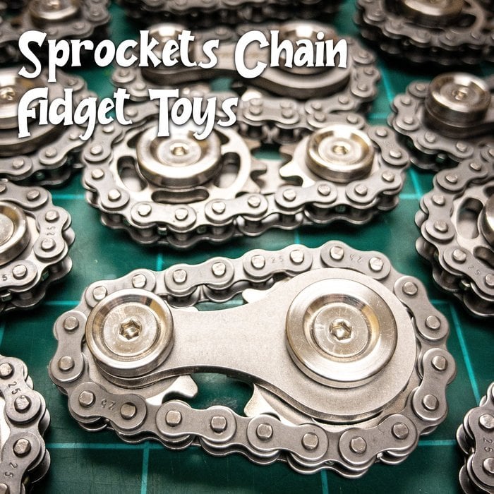 (Last Day Promotion - 50% OFF) 🔥Sprockets Chain Fidget Toys, Buy 2 Free Shipping