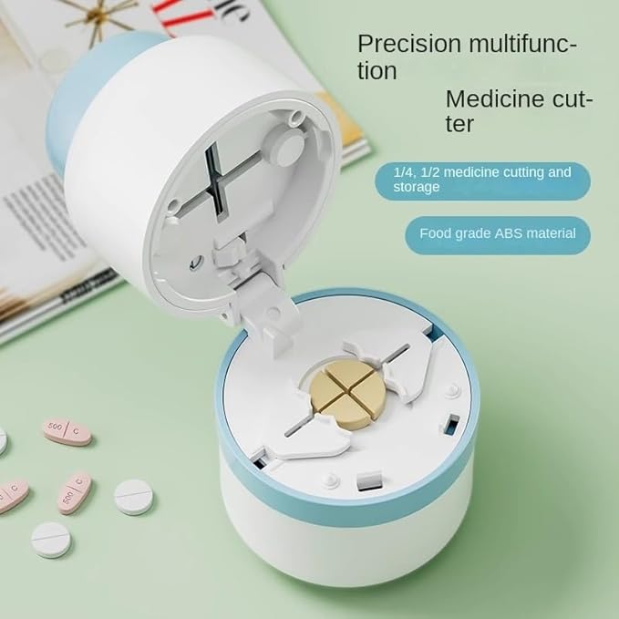 💊Tragbarer Präzisions-Pillenteiler mit fester Positionierung