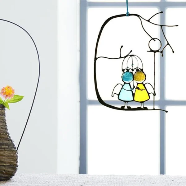 【Final 24-hour Preferential Deal】💯Suncatcher Stained Glass Art Window Hangings