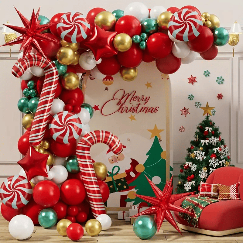 🎅Christmas Promotion 48% OFF-🎁- Christmas Balloon Garland Arch Kit