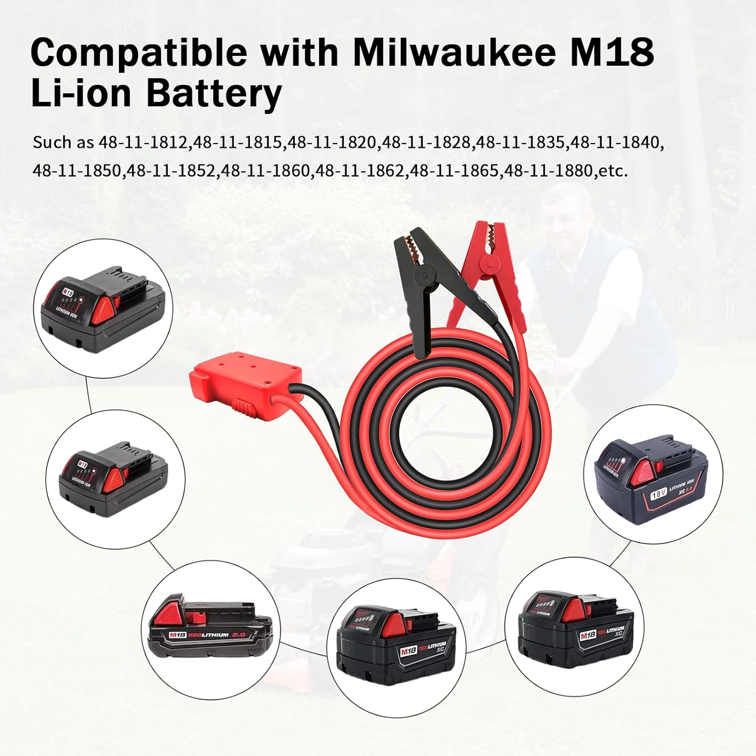🎁TikTok Last Day Sale - 70% OFF🔥Car Battery Jump Starter Cable