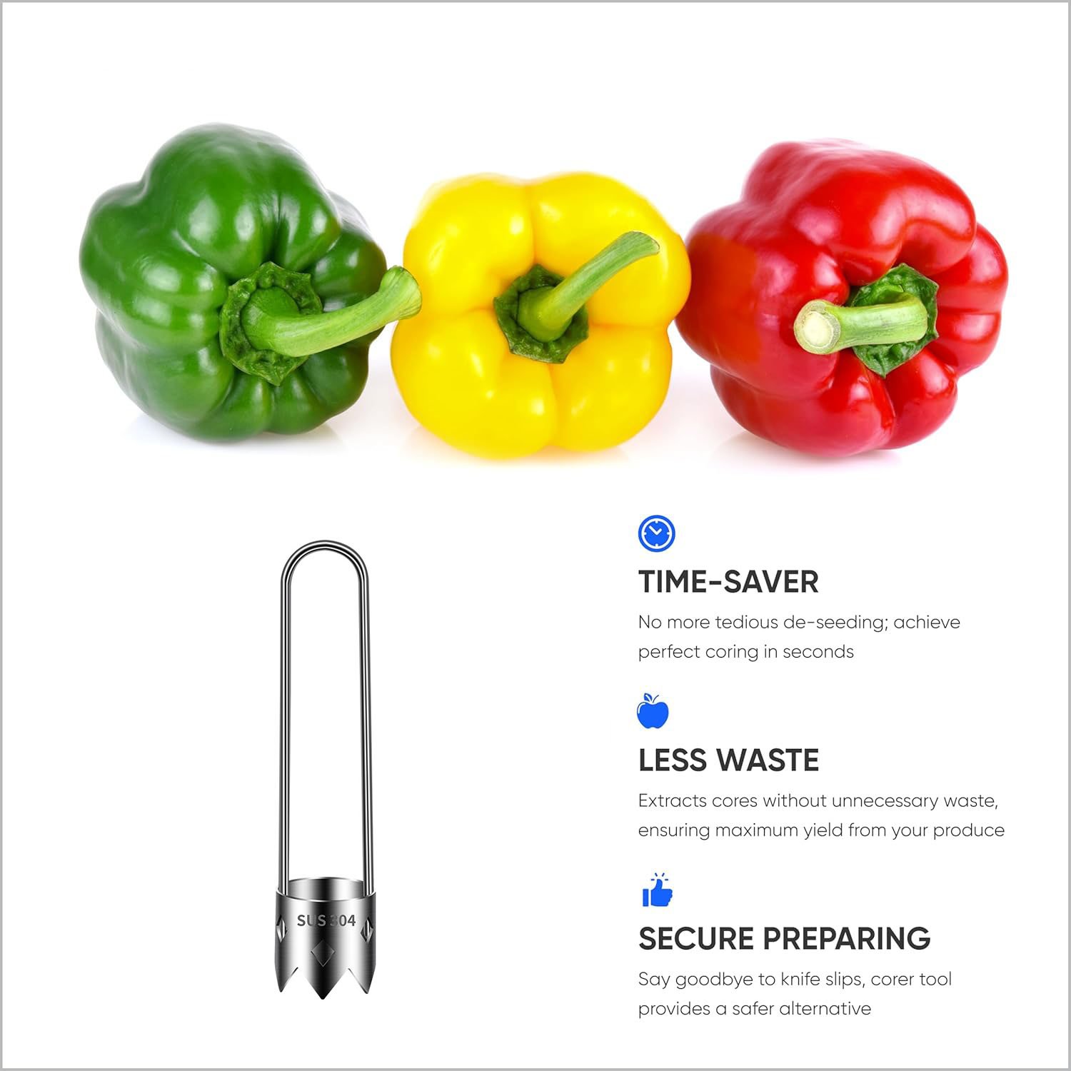 ⏰LAST DAY SALE 50% OFF💥Multifunctional Fruit And Vegetable Core Remover