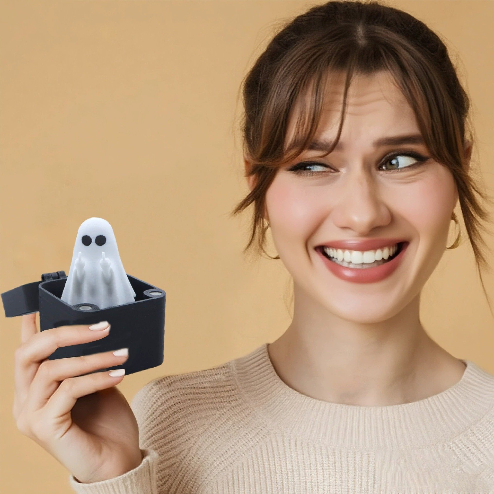 🔥🎃👻Halloween Ghost Surprise Gift Box – Spooky Mystery Treats & Fun Holiday Gift for Halloween Lovers