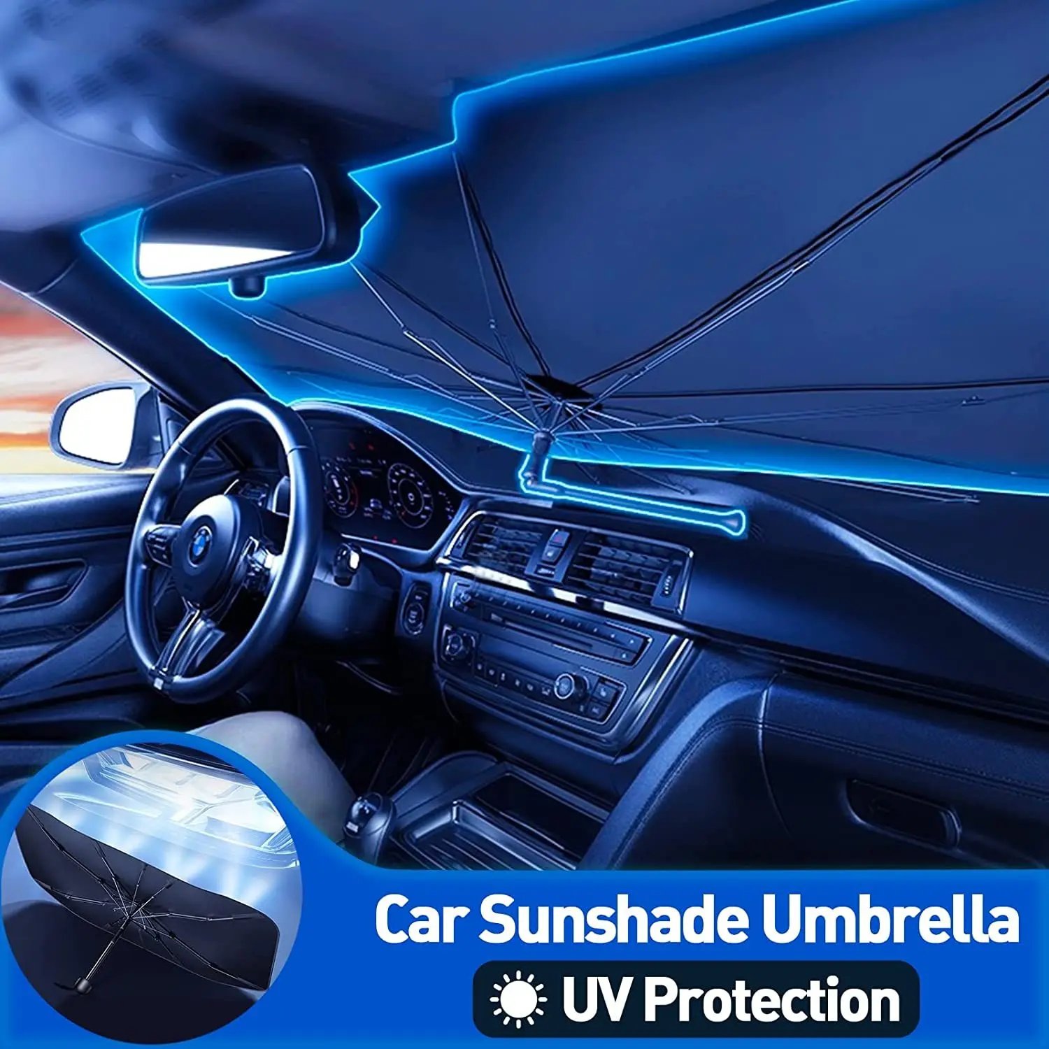 Car Windshield Sun Shade Umbrella🔥BUY 2 FREE SHIPPING