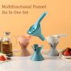 ❤️❤️(Last Day Promotion - 50% OFF) 6-in-1 multifunctional funnel set-Buy 2 Get Free Shipping