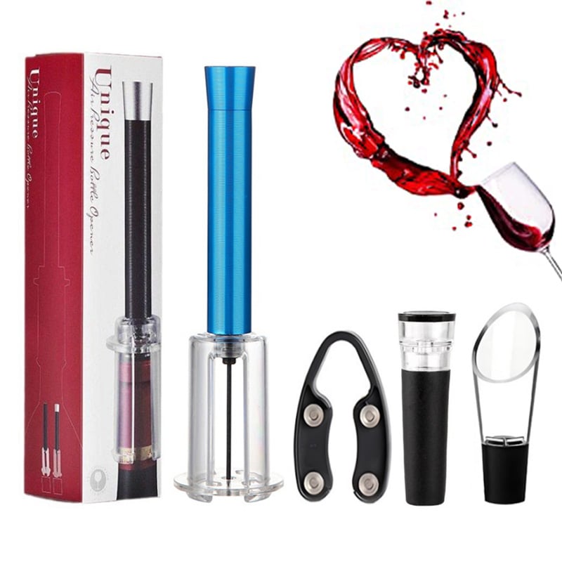 🌲Early Christmas Sale 48% OFF🎁Air Pump Cork Remover Wine Bottle Opener Set