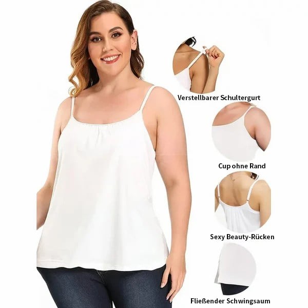 🔥Locker sitzendes Tank-Top mit integriertem BH