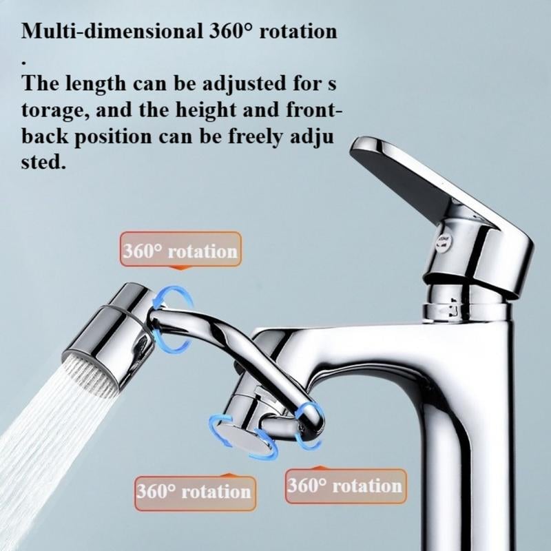 🔥Letzter Tag Verkauf 49% Rabatt✨ TTZZ 1440° drehbare Wasserhahn-Luftsprudlerverlängerung