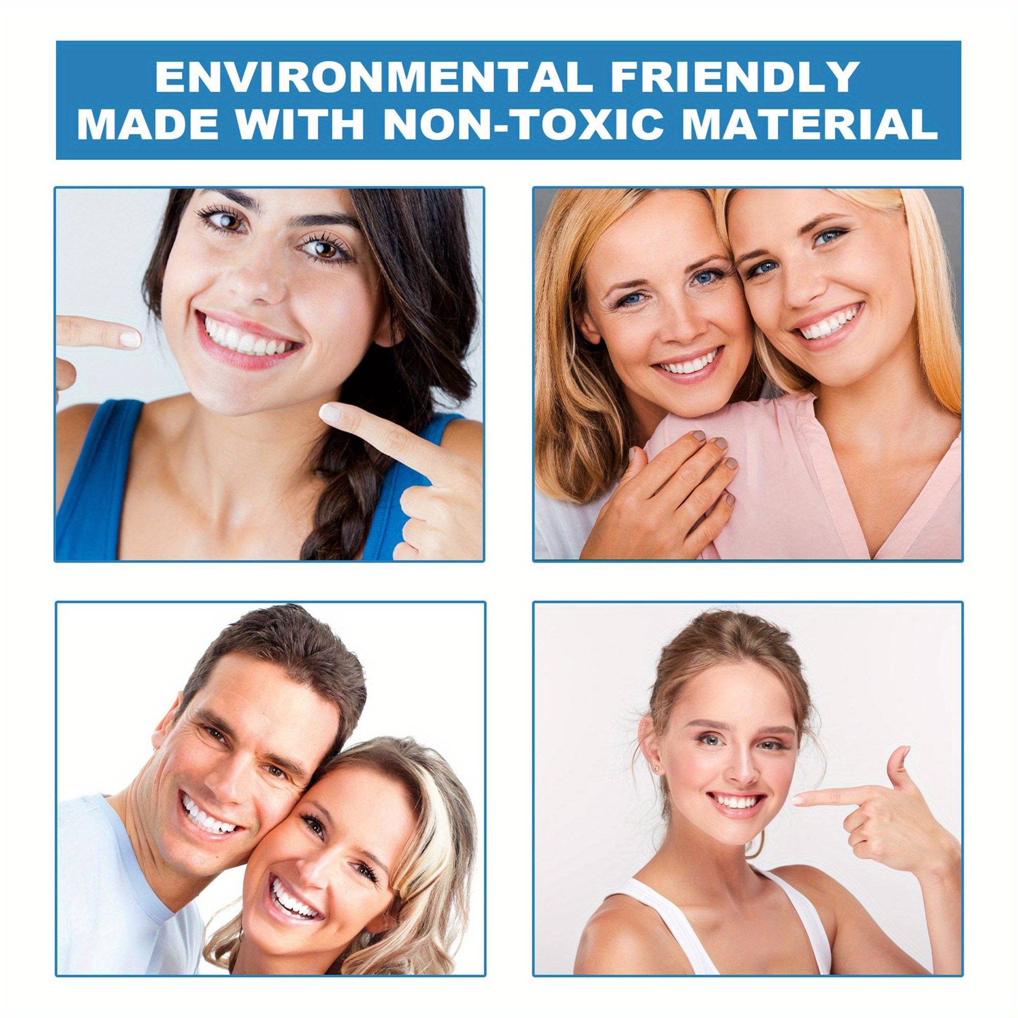 Clinclii™ Moldable False Teeth Restore Your Smile, Anytime. Anywhere