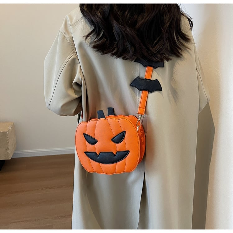 Early Halloween Sale 50% OFF🎃Halloween Pumpkin Crossbody Bag