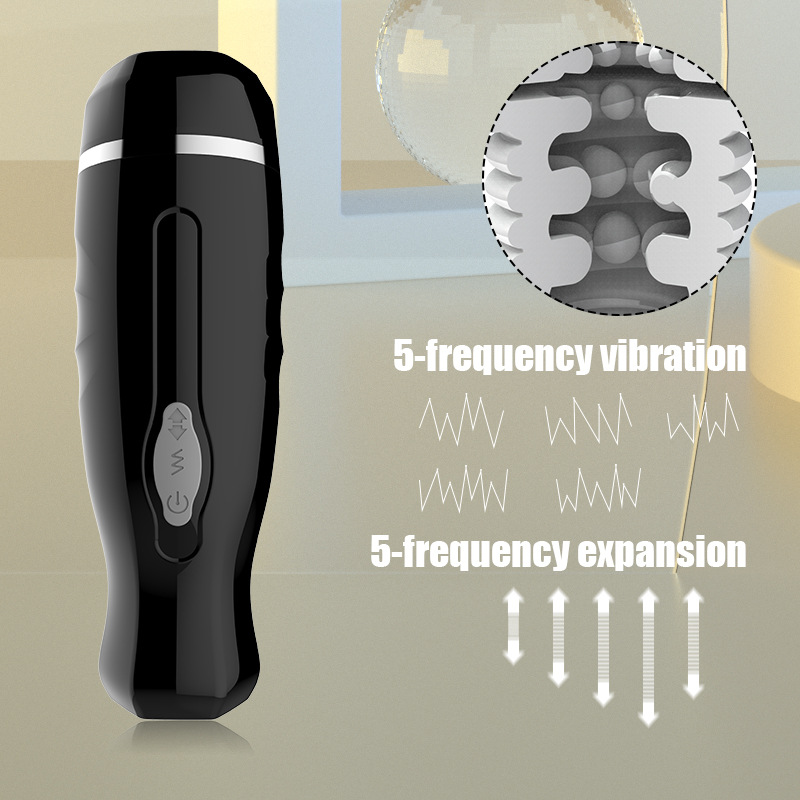 SHEMESIX - Fully Automatic Aircraft Cup Men With Masturbation Artifact Electric Telescopic Clip Sucking Mature