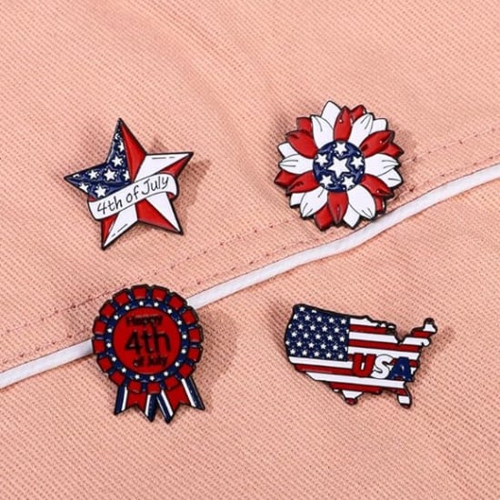 Limited Edition Independence Day Brooch Badge