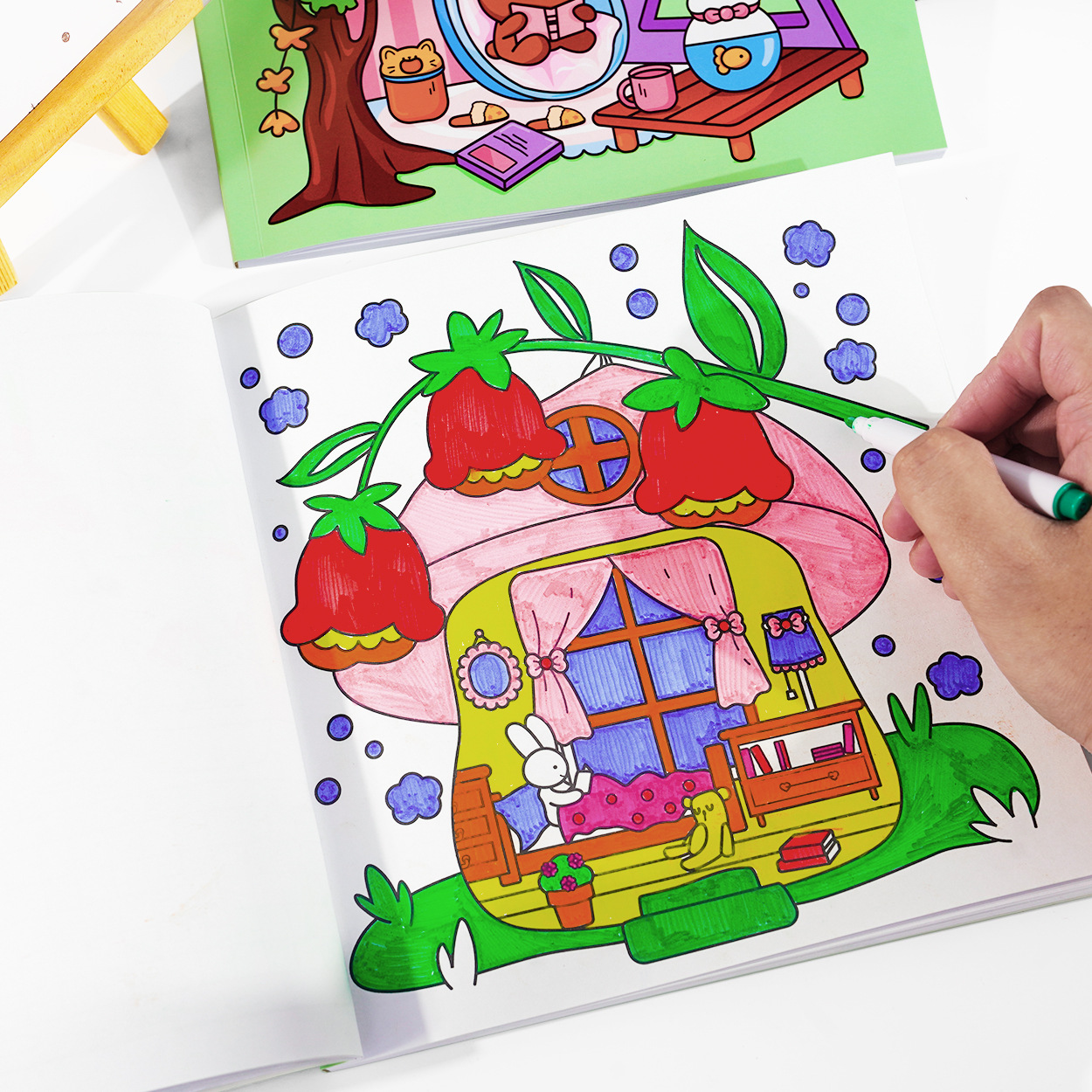 🎁Children's Day Sale 50% OFF💕 🎨Hand-Drawn Coloring Book 🎨