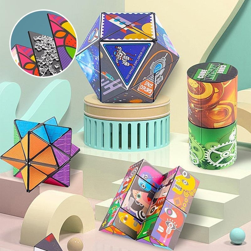 (🎉Last Day Promotion 50% OFF) Extraordinary 3D Magic Cube - BUY 5 GET 3 FREE & FREE SHIPPING