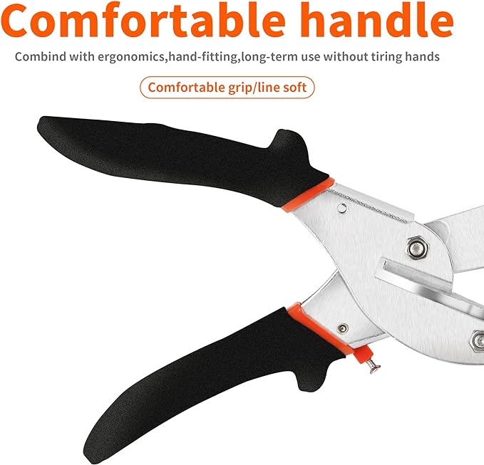 🔥Last Day Promotion - 70% OFF🔥Multifunctional Miter Shears for Angular Cutting, BUY 2 FREE SHIPPING