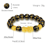 (New Year Promotion- SAVE 50%OFF)Feng Shui Black Obsidian Wealth Bracelet-Buy 2 Free Shipping