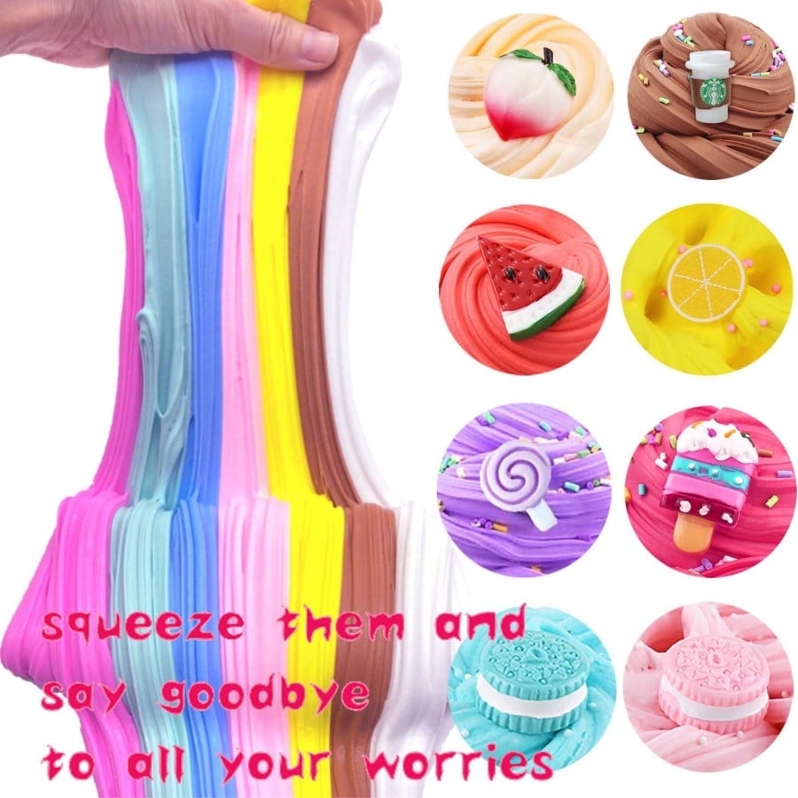 🎁TikTok Last Day Sale - 70% OFF🔥Super Slime DIY Soft & Squishy Clay Scented Slime Sensory Clay