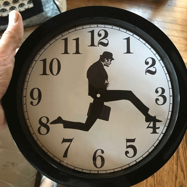 2023 New Year Limited Time Sale 70% OFF🎉Silly Walk Wall Clock🔥Buy 2 Get Free Shipping