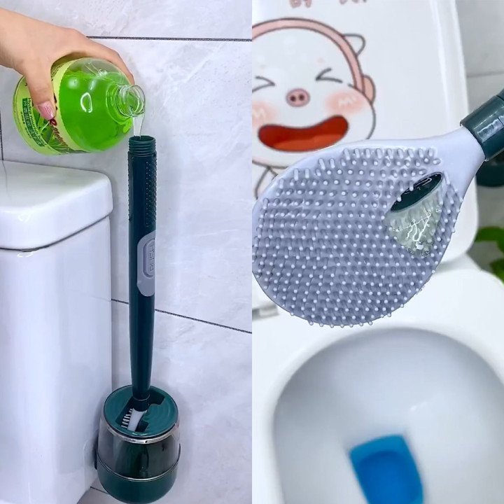 🔥Last Day Promotion - 50% OFF🔥Punch-free Silicone Toilet Brush(🔥BUY 2 FREE SHIPPING)