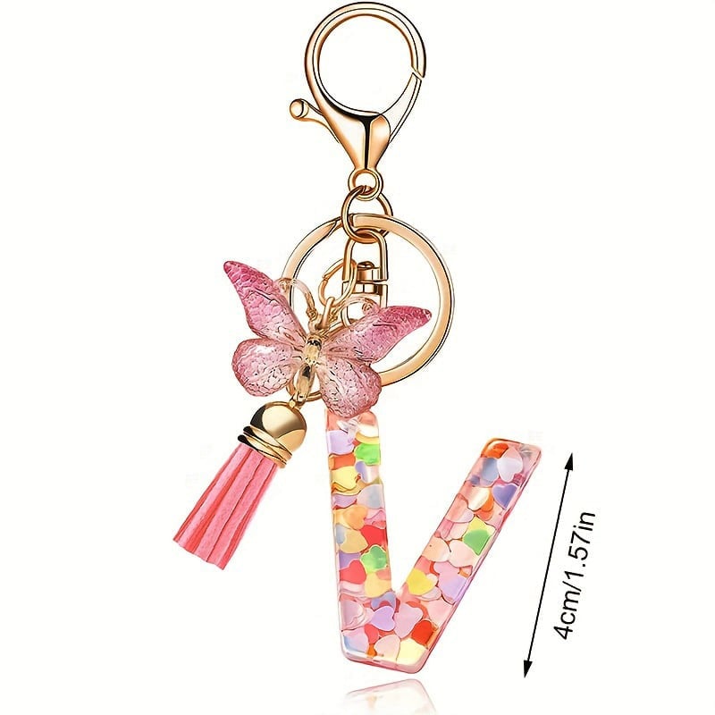 💥Special Offer - 🌼Initial Letter Keychains🦋