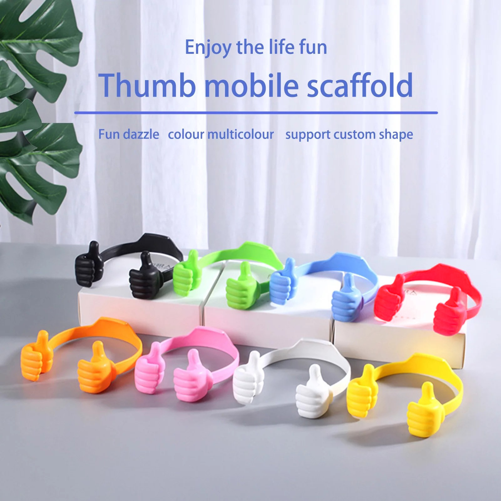 (🌲Early Christmas Sale- 49% OFF) 👍Thumbs Up Lazy Phone Stand