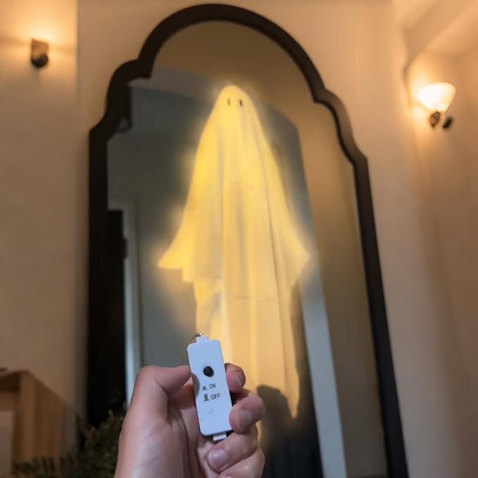 🔥HOT SALE👻2025 Ghost Mirror for Halloween Decor Indoor