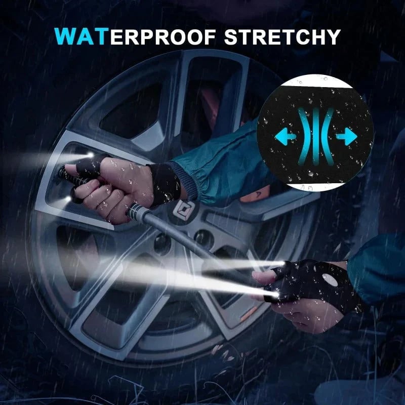 🎁TikTok Last Day Sale - 70% OFF🔥Hands-Free LED Half Finger Gloves