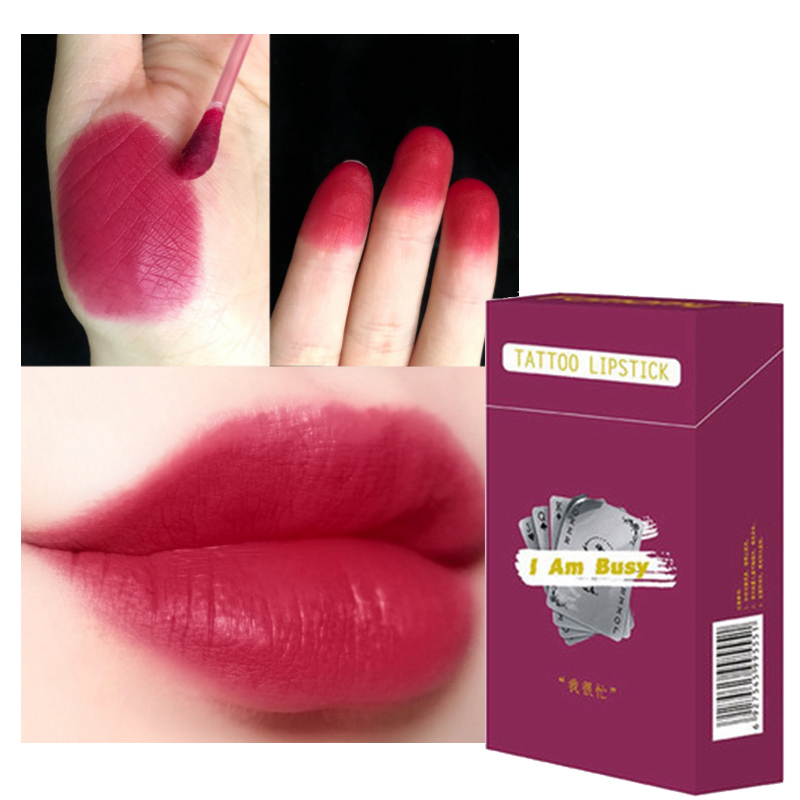 【🎀Christmas Sale- Get 50% OFF🎁】Long-lasting Cotton Swab Lip Tattoo