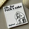 Funny Bigfoot Sticky Notes