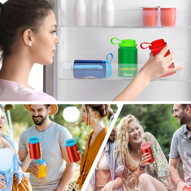 ⏰LAST DAY SALE 50% OFF💥Silicone Soda Can Straw Lid