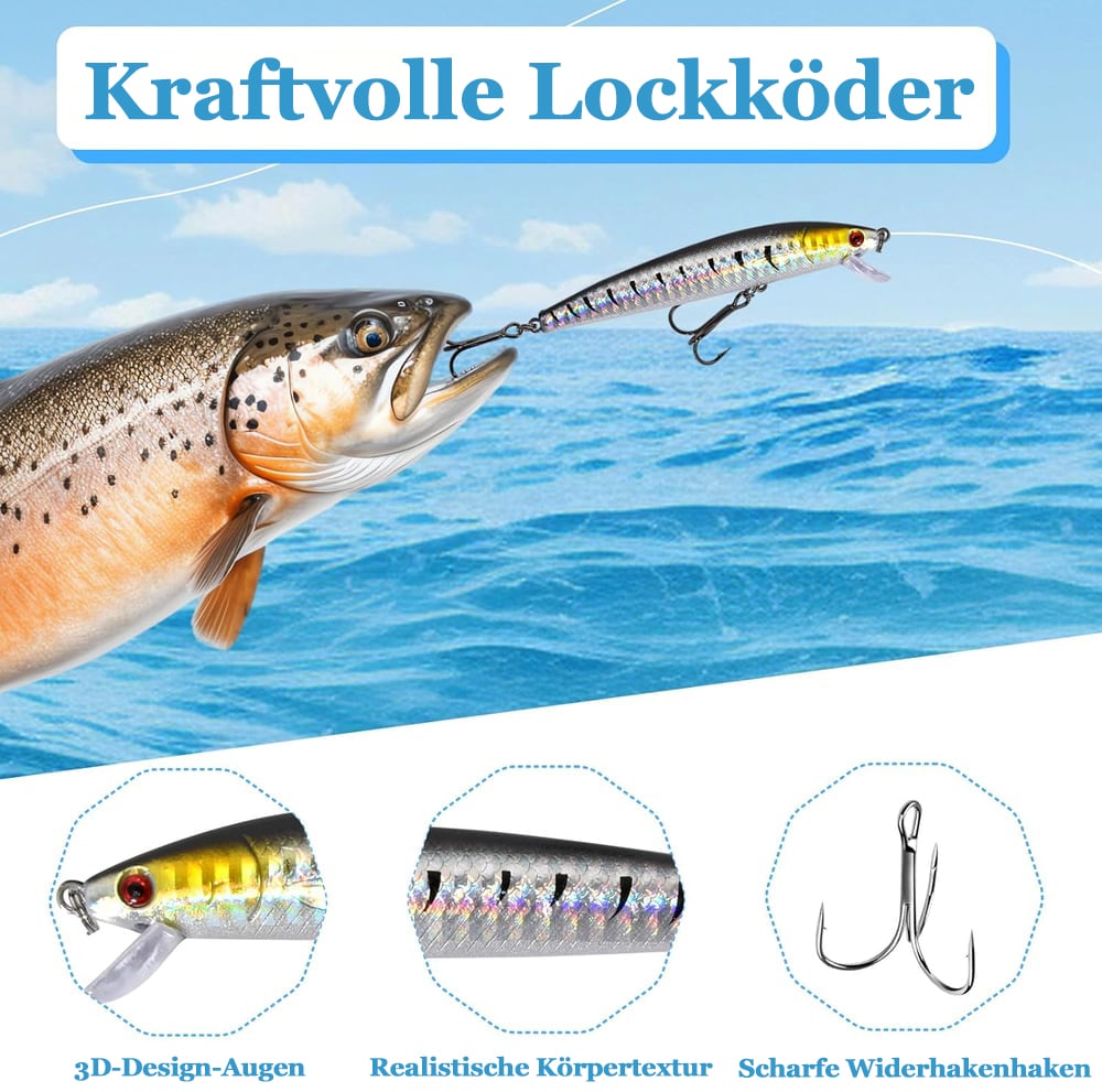 🎄 Früher Weihnachtsverkauf 50% Rabatt 🎁 – 🎣 Angel-Adventskalender 2025 (Limitierte Edition)