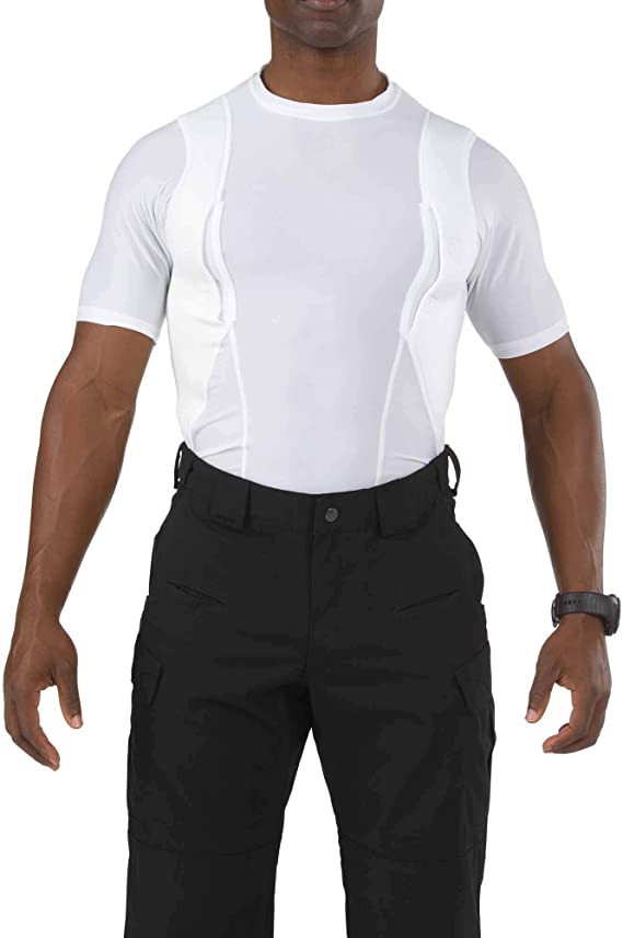 (🔥Last Day 50% OFF) MEN/WOMEN'S CONCEALED LEATHER HOLSTER T-SHIRT✨