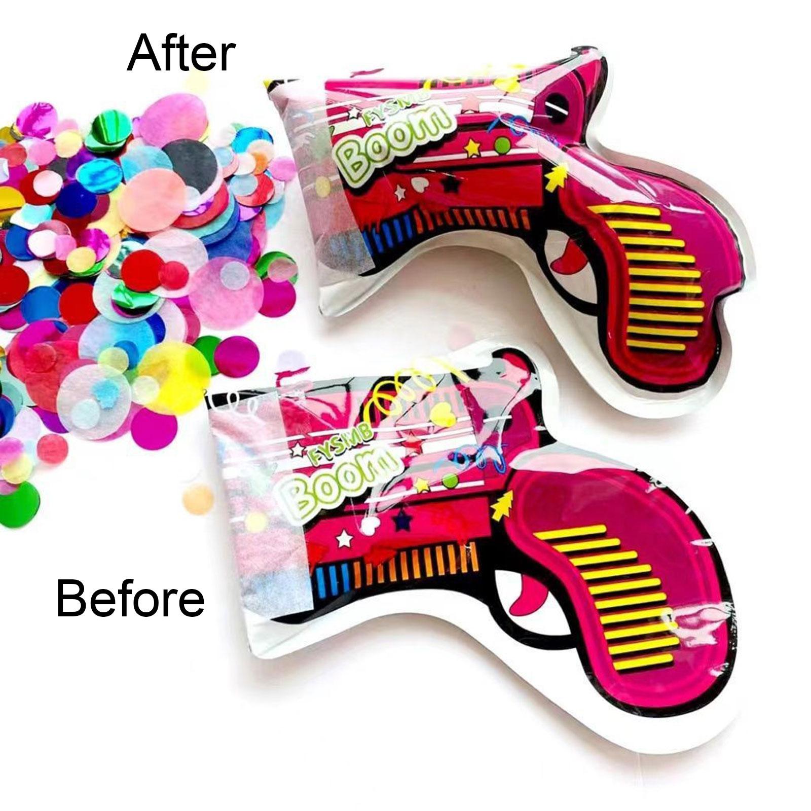 Confetti Cannon🎉Self-inflating toys - inflatable fireworks gun🎉 - 🔥Average 0.49$ each🔥