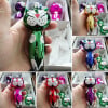Hand Blown Glass Cat Christmas Tree Ornament