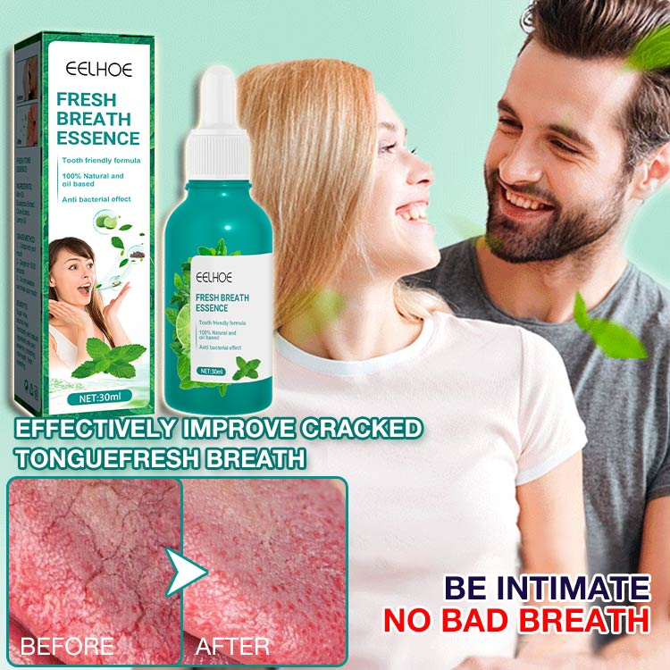 🔥Last Day Promotion 48% OFF-🎁-Natural Fresh Breath Oral Care Essence