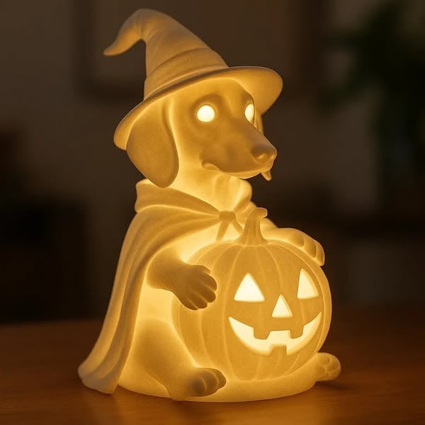 🎃Halloween Sale 50% OFF -🐶Dachshund Ghost Lamp