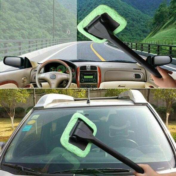 (🔥Early Christmas Hot Sale-49% Off)-Microfiber Car Window Cleaner🎁BUY 2 GET 1 FREE
